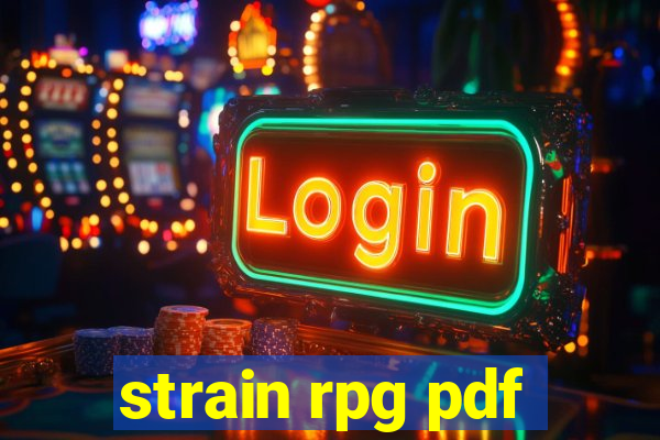 strain rpg pdf